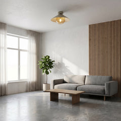 MONO 1S CEILING LIGHT MOCHA AMBER - 3