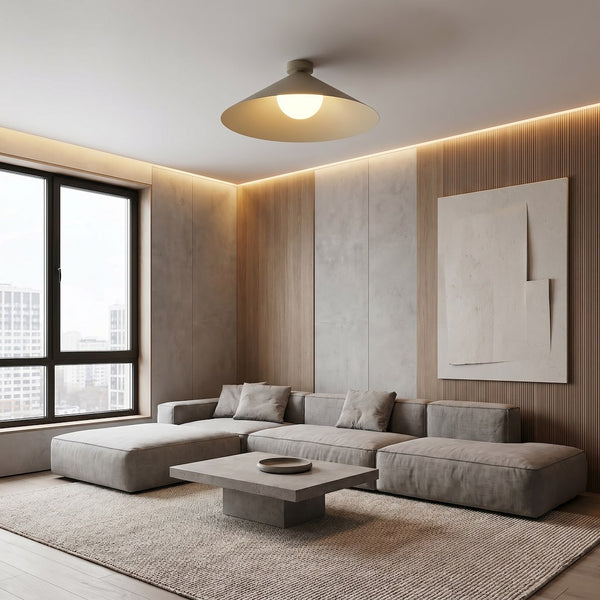 MONO 1L CEILING LIGHT MOCHA OPAL - 6