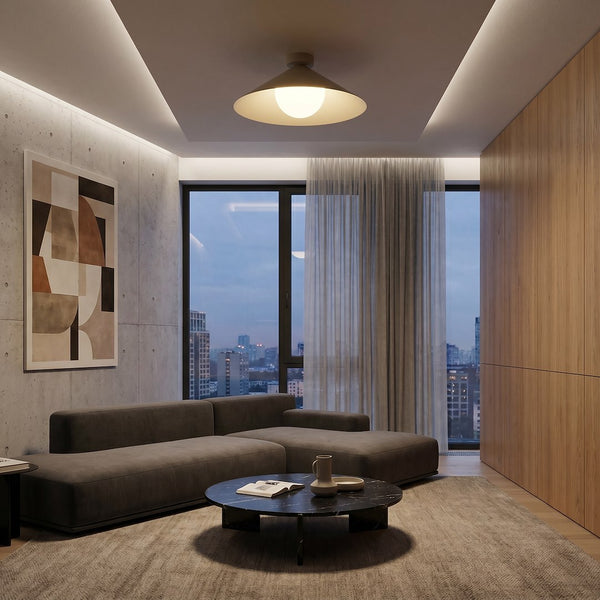 MONO 1M CEILING LIGHT MOCHA OPAL - 5