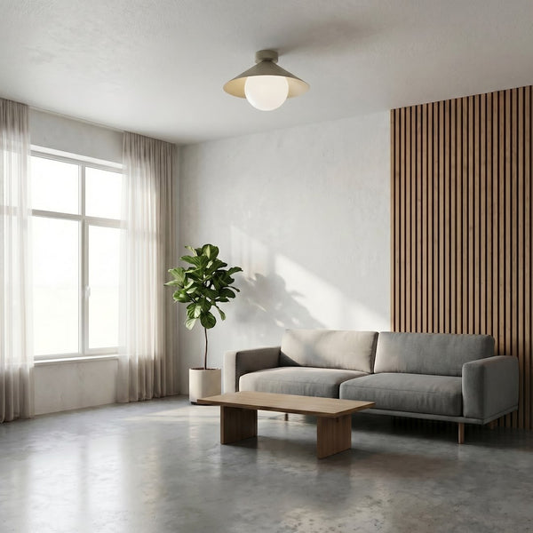 MONO 1S CEILING LIGHT MOCHA OPAL - 3
