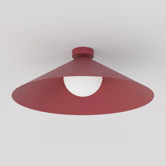 MONO 1L CEILING LIGHT BURGUNDY OPAL - 2