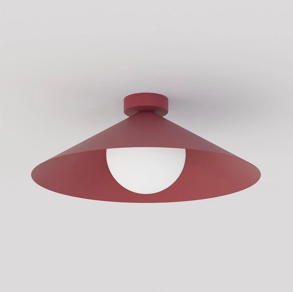 MONO 1M CEILING LIGHT BURGUNDY OPAL - 2