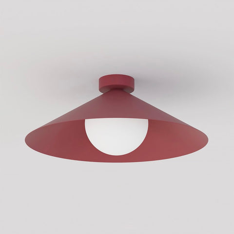 MONO 1M CEILING LIGHT BURGUNDY OPAL - 7