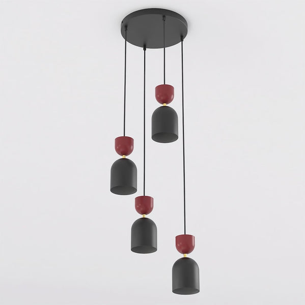 GAUDI 4PREM BLACK BURGUNDY