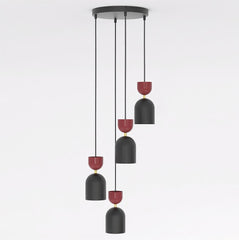 GAUDI 4PREM BLACK BURGUNDY - 2