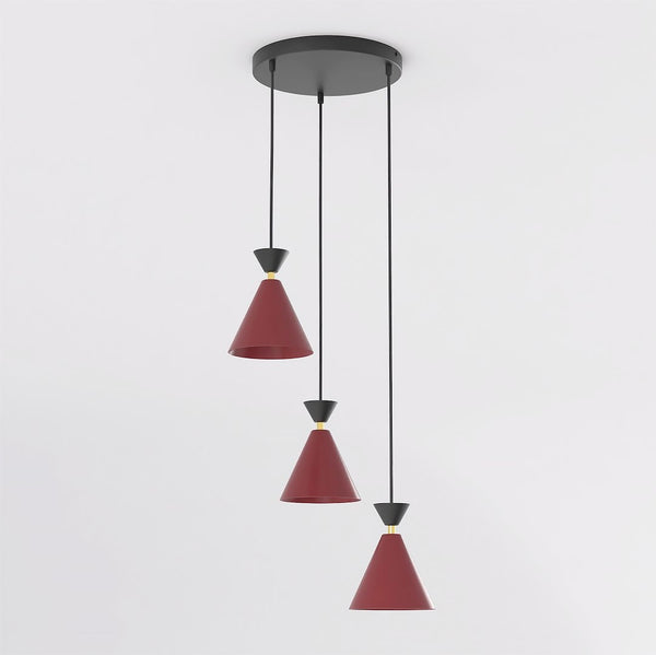 KLEVER 3PREM BURGUNDY BLACK - 2