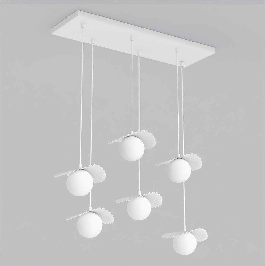 FLORA 6 WHITE OPAL