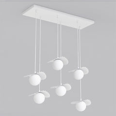 FLORA 6 WHITE OPAL