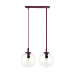 COSMO 2 BURGUNDY TRANSPARENT