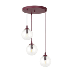 COSMO 3PREM BURGUNDY TRANSPARENT