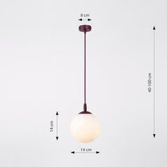 COSMO 1 BURGUNDY OPAL