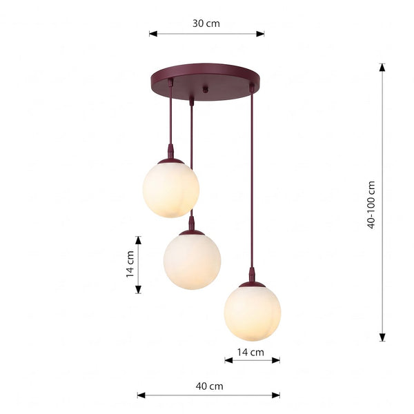 COSMO 3PREM BURGUNDY OPAL