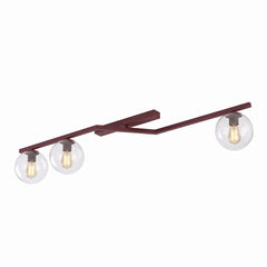 NATON 3 BURGUNDY TRANSPARENT