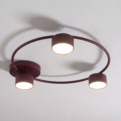 LUCIO 3 BURGUNDY