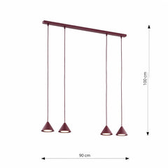 ELIT 4 BURGUNDY