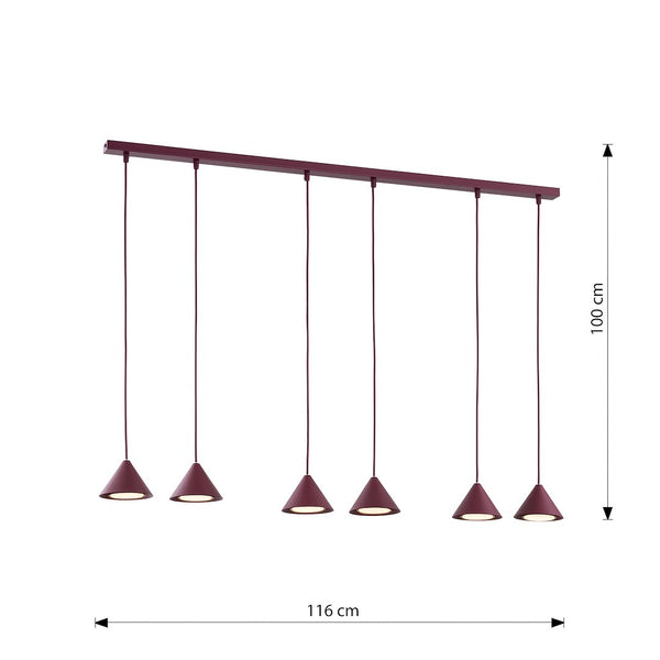 ELIT 6 BURGUNDY
