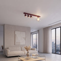 BASTER 4 BURGUNDY TRANSPARENT
