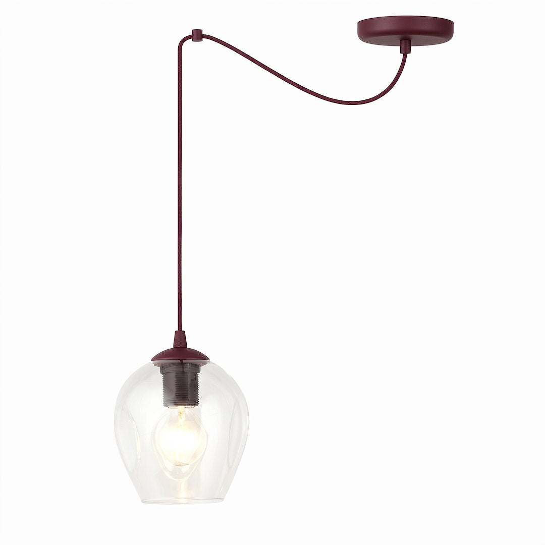 LEVEL 1 BURGUNDY TRANSPARENT