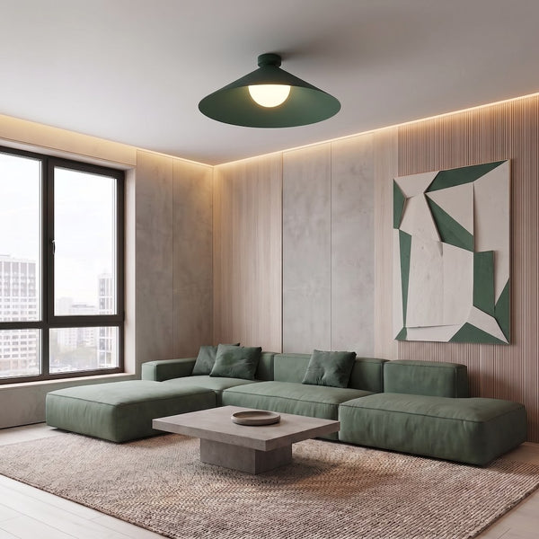 MONO PLAFON 1L OLIVE GREEN