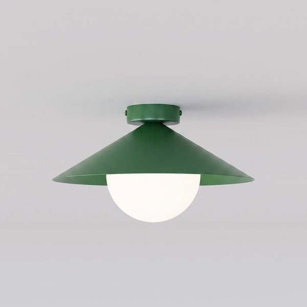 MONO PLAFON 1S OLIVE GREEN