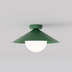 MONO PLAFON 1S OLIVE GREEN