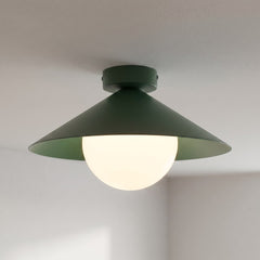 MONO PLAFON 1S OLIVE GREEN