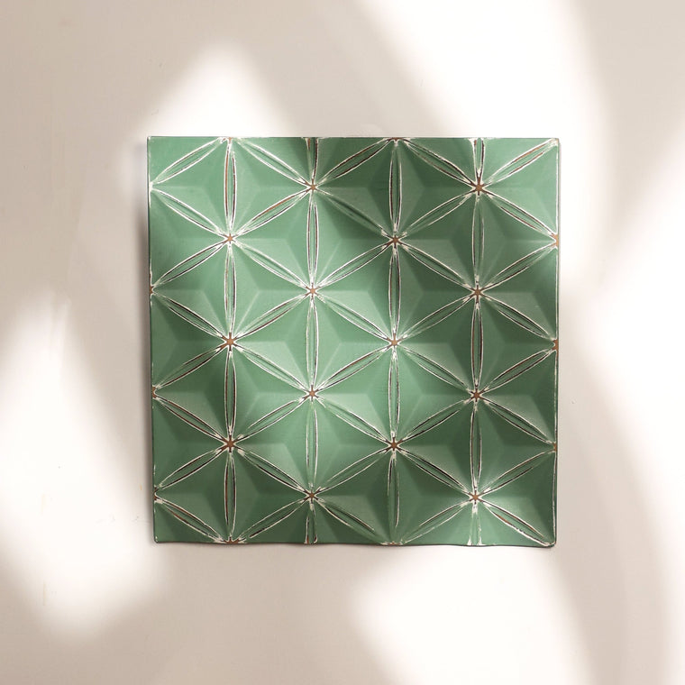 Diamond Geometric 3D Wall Panel - Modern Decorative Accent | Easy Mount Home Decor Art