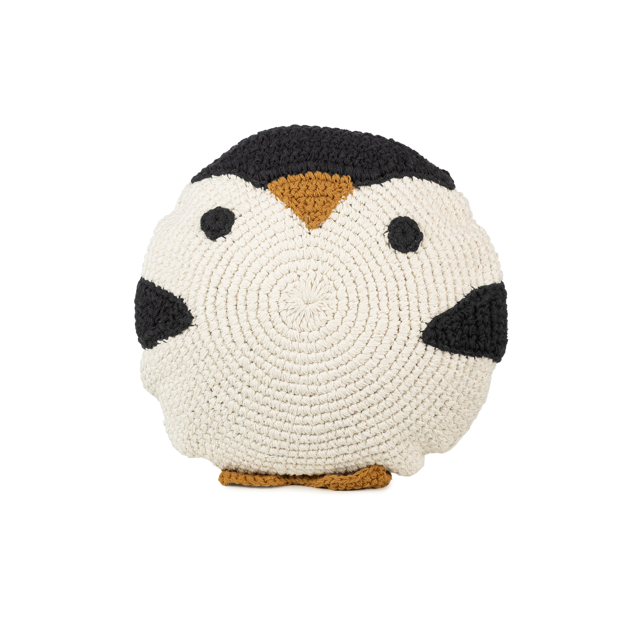Kidsdepot coussin Pim noir - blanc