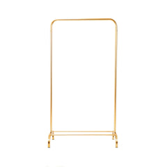 Clothes rack - Metal - Gold - 80 x 40 x 150 cm