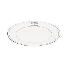 Plate - Crème de la Crème - New Bone China - 26 x 26 x 1.5 cm