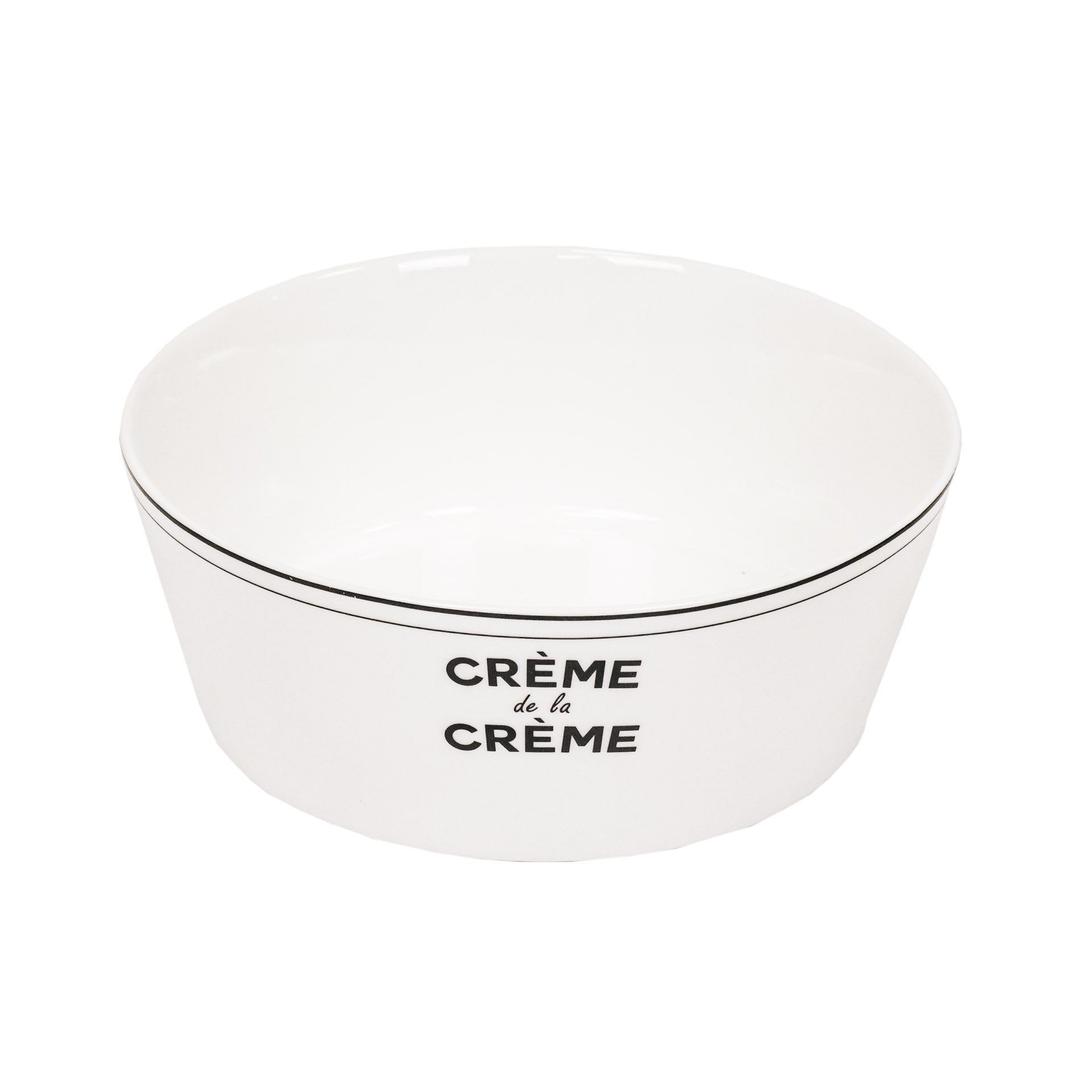 Schaal - Creme de la Creme - New Bone China - 17.5x17.5x6.5 cm