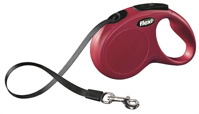Laisse Enrouleur FLEXI Classic Cordon Rouge S 5 m