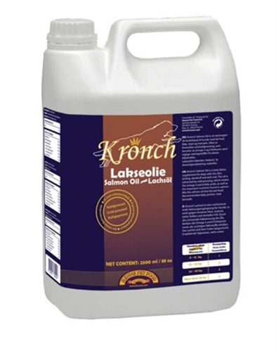 KRONCH Zalmolie voor Honden 2500 ml