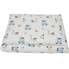 Printed cotton bedding - 2-piece 120x90 cm GIRAFFE