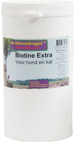 Dierendrogist Biotin Powder + Herbs for Dogs and Cats 900 g