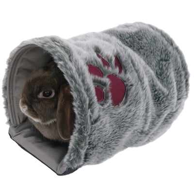 Snuggles pluchen tunnel voor knaagdieren 28 x 20 cm