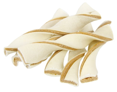 Friandise pour animaux torsades au saumon 12,5 cm 20 pces