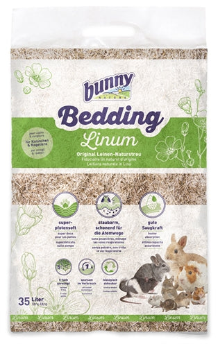 Bunny Nature Bunny Bedding Linum Flax Fiber 35 liters