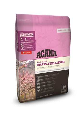 Nourriture pour chiens ACANA Singles Agneau Nourri à l'Herbe 2 kg