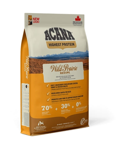 ACANA Highest Protein Wild Prairie pour chiens 11,4 kg
