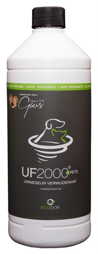 ECODOR UF2000 4PETS URINEGEURVERWIJDERAAR 1 OP 5 CONCENTRAAT 1 L