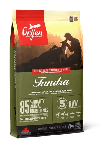 ORIJEN WHOLE PREY TUNDRA POUR CHIEN 11,4 kg