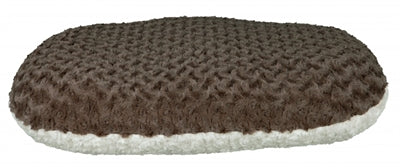 TRIXIE Coussin Ovale Kaline Gris/Blanc 64 x 41 cm