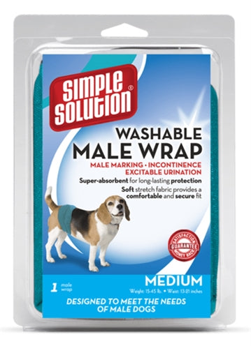 Simple Solutions wasbare buikband voor reuen, medium 30-58 cm