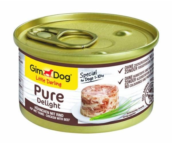 GIMDOG LITTLE DARLING PURE DELIGHT KIP / RUND 12 x 85 g