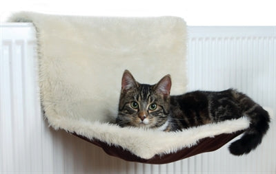 TRIXIE radiator hammock plush / velour cream / brown 45x26x31 cm