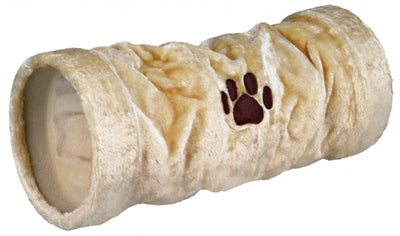 TRIXIE Kattentunnel Pluche Beige 22 x 22 x 60 cm