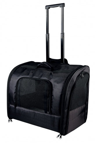 TRIXIE TRAVEL TROLLEY ELEGANCE BLACK 45x31x41 cm