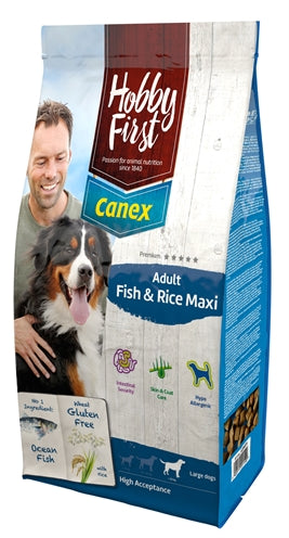 HobbyFirst Canex Adult Poisson & Riz Maxi 12 kg