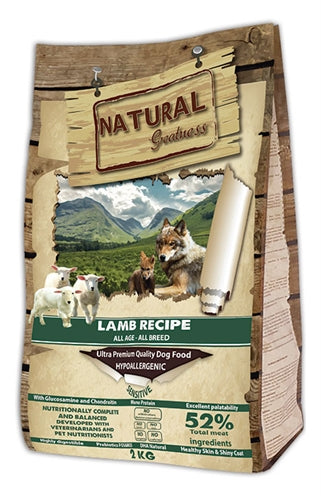 Natural Greatness Agneau Recette 2 kg